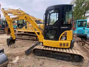 Venta al por mayor de miniexcavadoras sobre orugas usadas PC 55 56 60 5-6 toneladas con motor Laidong, engranaje de bomba de alta eficiencia al mejor precio en stock - Product Image 6