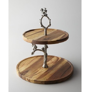 Soporte Redondo para Tartas, Decorativo, para Servir Pasteles, para Fiestas de Navidad, Uso en Catering, Soporte para Tartas Personalizado - Product Image 1