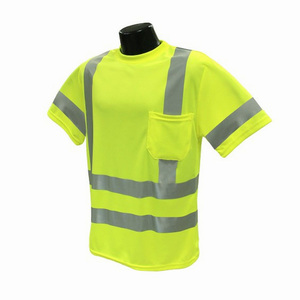 Camiseta reflectante para trabajadores, camisas de seguridad reflectantes, fabricante paquistaní, alta calidad, OEM, venta al por mayor, Hi Viz, PK - Product Image 1