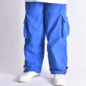 Pantalon de neige respirant et imperméable pour hommes OEM/ODM, unisexe pour le ski, l'hiver, vêtements d'extérieur avec doublure 100% polyester/coton - Product Image 4