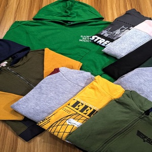 Venta al por mayor de ropa variada de verano e invierno para bebés y niñas a granel, camiseta, vestido superior, falda, pantalones, Sudadera con capucha, stock para niños, ropa De bebé - Product Image 6