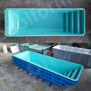 Nouvelle piscine familiale professionnelle portable en fibre de verre, résistante à la corrosion et aux UV, pour l'extérieur - Product Image 4