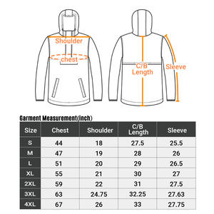 Chaqueta impermeable para hombre con impresión personalizada Fabricante OEM Chubasquero transpirable para exteriores Soporte de etiqueta privada - Product Image 6