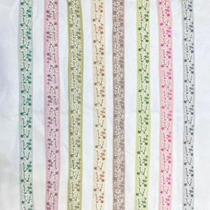 ผ้าลูกไม้ปักลายดอกไม้ขนาด1นิ้วสำหรับนักออกแบบชุดและนักออกแบบเสื้อผ้างานตัดเย็บเสื้อผ้า - Product Image 1