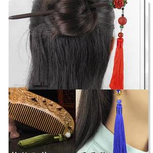 Wholesale 8cm Colorful Polyester Tassels Spot <b>Fringe</b> Trims for Clothing <b>Curtains</b> Home Textiles Cellphone Decorations - Product Image 6