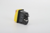 Interruptor de motor LIXIAN 16A 250V IP54 ABS impermeable electromagnético ON-OFF pulsador 2NO Industrial DZ06