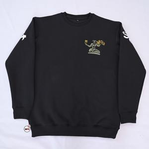 Jersey de calle con cremallera completa de algodón 100% Unisex, parche bordado desgastado, Sudadera con capucha de invierno, ropa para hombres - Product Image 1