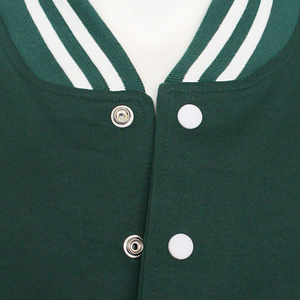 Veste de baseball en molleton de toile personnalisée pour homme, nouvelle conception 2025, vente en gros, respirante, séchage rapide, vestes d'hiver pour homme - Product Image 5