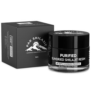Meilleure Qualité 15 Grammes Oral Liquide Shilajit Résine Directement Provenant Des Montagnes De L'Himalaya Pure Himalayan Shilajit pour Adultes - Product Image 1