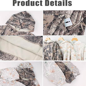 แจ็กเก็ตและฮูดดี้ยูทิลิตี้สำหรับผู้ชายเทรนด์ใหม่เสื้อฮู้ดผ้าทอแบบลำลองสำหรับฤดูหนาวทรงหลวมผ้าโพลีเอสเตอร์/ ผ้าฝ้ายออกแบบได้ตามที่ต้องการ - Product Image 4