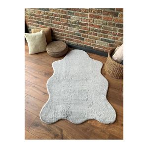 Série de tapis de cuisine en peluche asymétrique en peau douce par Puff - Product Image 3