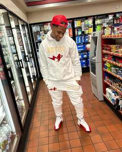 Ensemble de survêtement technique en molleton pour homme, design OEM, coton et polyester, bleu, sweat-shirt à fermeture éclair intégrale, pantalon de jogging, survêtement - Product Image 4