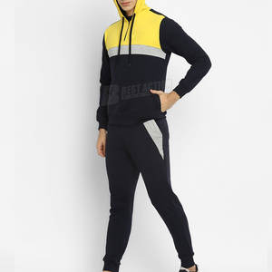 Conjunto Deportivo Informal Transpirable con Logotipo Personalizado, de Forro Polar de Algodón de Alta Calidad, Corte Ajustado para Hombre, para Entrenamiento Deportivo de Invierno, Talla Grande-XL - Product Image 2