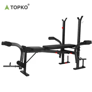 Topko Hoge Kwaliteit Gewichtheffen Halterbed Fitnessapparatuur Gewicht Bank Multi-Functioneel Gewichthefbed