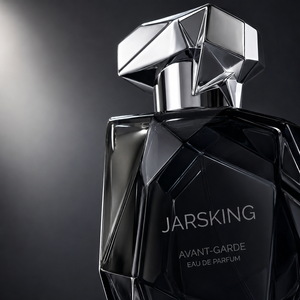 Flacon <span class=keywords><strong>de</strong></span> <span class=keywords><strong>parfum</strong></span> géométrique avant-gardiste 100 ml en verre obsidien noir taillé diamant pour marque <span class=keywords><strong>de</strong></span> luxe <span class=keywords><strong>de</strong></span> niche - Product Image 5