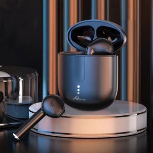 Home Digitalome-Auriculares para juegos intrauditivos inalámbricos, color negro, con micrófono, resistente al agua, para uso en teléfonos móviles/ordenadores y viajes - Product Image 2