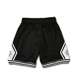 Pantalones cortos deportivos de alta calidad para hombre, pantalones cortos de malla personalizados con cintura elástica para baloncesto, gimnasio, entrenamiento, poliéster transpirable - Product Image 4