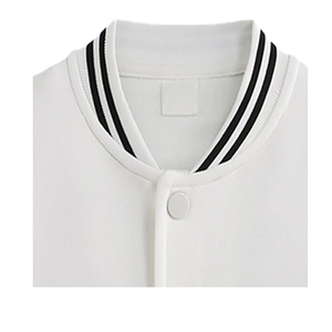 Factory Wholesale Custom Sheep Skin Genuine Varsity <b>Jacket</b> OEM Design Breathable Windproof High Quality Men Embroidery <b>Patch</b> - Product Image 2