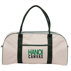 High Quality Eco-Friendly Cotton <b>Duffle</b> <b>Bag</b> Customizable Logo and Color Made in Vietnam Factory Price - Product Image 6