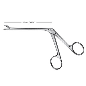 Pinza para Discos Intervertebrales Schlesinger, Eje de 12 cm, Pinzas Quirúrgicas de Precisión de Iaa Surgical Instruments - Product Image 1