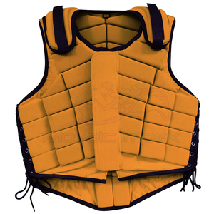 Mosaic Impex Sangles réglables Gilet de protection pour l'équitation avec bandes réfléchissantes Vêtements de sécurité pour l'équitation - Product Image 3