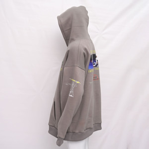 เสื้อฮู้ดของผู้ชายวัยกลางคนมีสไตล์ลำลองอบอุ่นแนวสตรีทอินเทรนด์กำหนดโลโก้ได้เองระบายอากาศได้ดีเดินทางเดินเขาฤดูหนาววินเทจ - Product Image 4