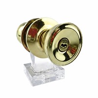 Cerradura de Perilla Cilíndrica de Alta Calidad 588, la Más Vendida, Conveniente y con Excelente Seguridad para Puertas