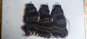 Extensiones de Cabello Humano Remy Indio de 16 Pulgadas, Color Natural, Ondulado, 100% Cabello Humano - Product Image 2