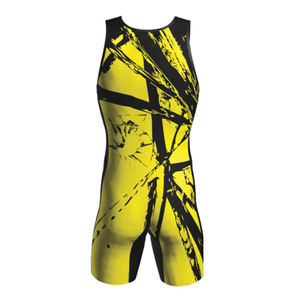 Venta al por mayor de camisetas de lucha libre juvenil de diseño personalizado uniforme de artes marciales para hombre Camiseta técnica de sublimación - Product Image 6