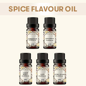<b>Blended</b> 5 Spice Flavour Oil Sample Kit 10 Ml - Product Image 2