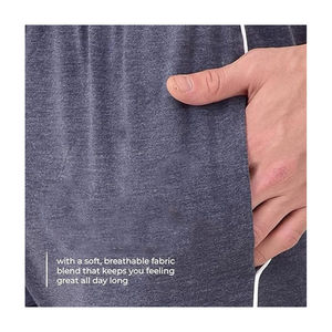 กางเกงผู้ชายผ้าแคนวาสคุณภาพพรีเมียม น้ำหนักเบา ระบายอากาศได้ดี เอวกลาง สไตล์ลำลอง สีสันปรับแต่งได้ บริการ OEM กันน้ำ - Product Image 6