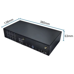RK3588ควบคุมวิดีโอติดผนังแบบ LED แนวอุตสาหกรรมกล่องป้าย60Fps ดิจิตอล<span class=keywords><strong>12</strong></span> HD 8K พร้อมพอร์ต6T NPU Ai และ in OUT PORT - Product Image 2