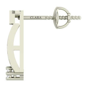 Compre Pendientes de Plata de Ley 925 de Primera Calidad para Mujeres y Niñas, Pendientes Geométricos con Baño de Oro de 18K para Bodas - Product Image 4