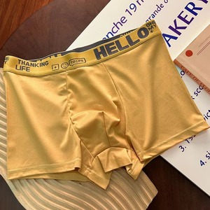 Vente en gros de boxers pour hommes, sous-vêtements en coton avec logo personnalisé, fournisseur de shorts de mode confortables et respirants - Product Image 5