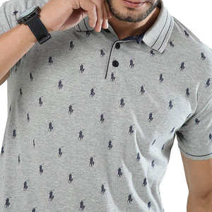 Camisetas de Alta Calidad para Hombre, Tejido de Punto Sólido, 100% Algodón, Secado Rápido, Personalizables, Ropa Deportiva Informal para Golf, al por Mayor - Product Image 2