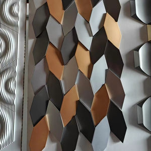 Tuiles murales réfractaires modernes haute performance STEPS, briques en ciment 3D durcies à la vapeur, briques en béton, design d'intérieur, maison - Product Image 1