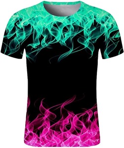 เสื้อยืดถักสำหรับผู้ชายสีทึบออกแบบได้ตามต้องการ - Product Image 2