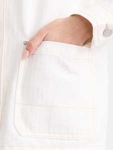 Custom New Outerwear Moda Vintage Washed Faded Chaquetas de mezclilla de las mujeres de manga larga Chaqueta de mezclilla de moda con bolsillos - Product Image 4