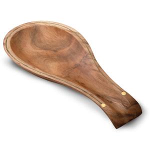 Kitchen Tools <b>Wood</b> & Marble Spoon Rest Metal Kitchen Holder for <b>Spatulas</b> Spoons Tongs More - Product Image 6