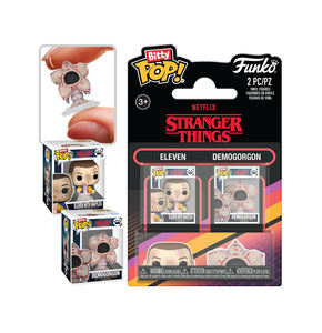 FUNKOO BITTY POP PAQUETE DE 4 FIGURAS DE STRANGER THINGS, 12 FIGURAS REGULARES Y 4 FIGURAS MISTERIOSAS - Product Image 2