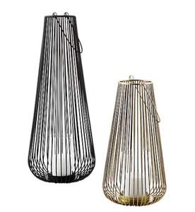 Farol Colgante de Hierro, Perfecto para Esquinas de Balcones, Proporciona una Iluminación Cálida y Suave con un Atractivo Diseño Metálico - Product Image 3