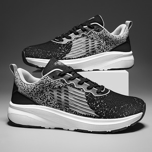 Zapatillas Deportivas de Moda con Cordones para Pies Anchos, Ligeras, Transpirables, de Malla, para Correr, Tallas Completas, Hechas en China - Product Image 6