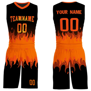 Uniformi da basket Unisex di alta qualità nuovo Design con abbigliamento sportivo modello traspirante e stampato al miglior prezzo per tutte le taglie - Product Image 5