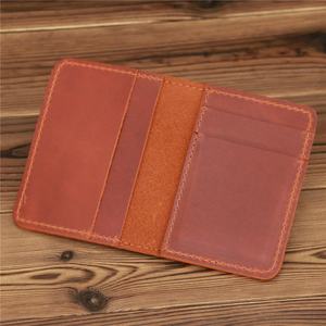 Leather <b>Card</b> Holder <b>Wallet</b> Slim Business <b>Card</b> Case for <b>Men</b> Minimalist <b>Credit</b> Gift for Him LCR-0049B - Product Image 4