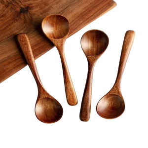 Cubiertos de madera Vajilla Uso de cena de boda para accesorios de comedor de hotel y restaurante con alta calidad - Product Image 1