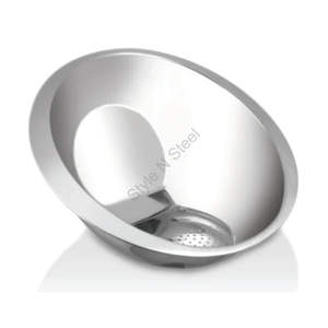 Passoire alimentaire en acier inoxydable de haute qualité durable et bol perforé Design moderne et élégant - Product Image 2