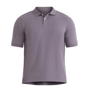Piqué transpirable de secado rápido clásico para hombre para Polos logotipo personalizado al por mayor uniforme de negocios formal lona que absorbe la humedad - Product Image 1