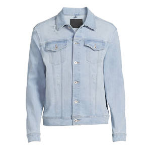 Servicios OEM, Chaqueta Vaquera para Hombre de Alta Calidad con Diseño Personalizado, Nuevo Diseño de Chaqueta Vaquera para Hombre - Product Image 1