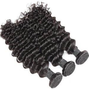 Paquete de cabello Remy indio Natural 100%, venta al por mayor, onda del cuerpo virgen, onda suelta, onda profunda, cabello rizado - Product Image 1