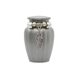 Handicrafts Unique Design Metal Urns Funeral Supplies Wholesale Aluminum Cremation Urn From Indian Exporter With Export Quality - Product Image 3